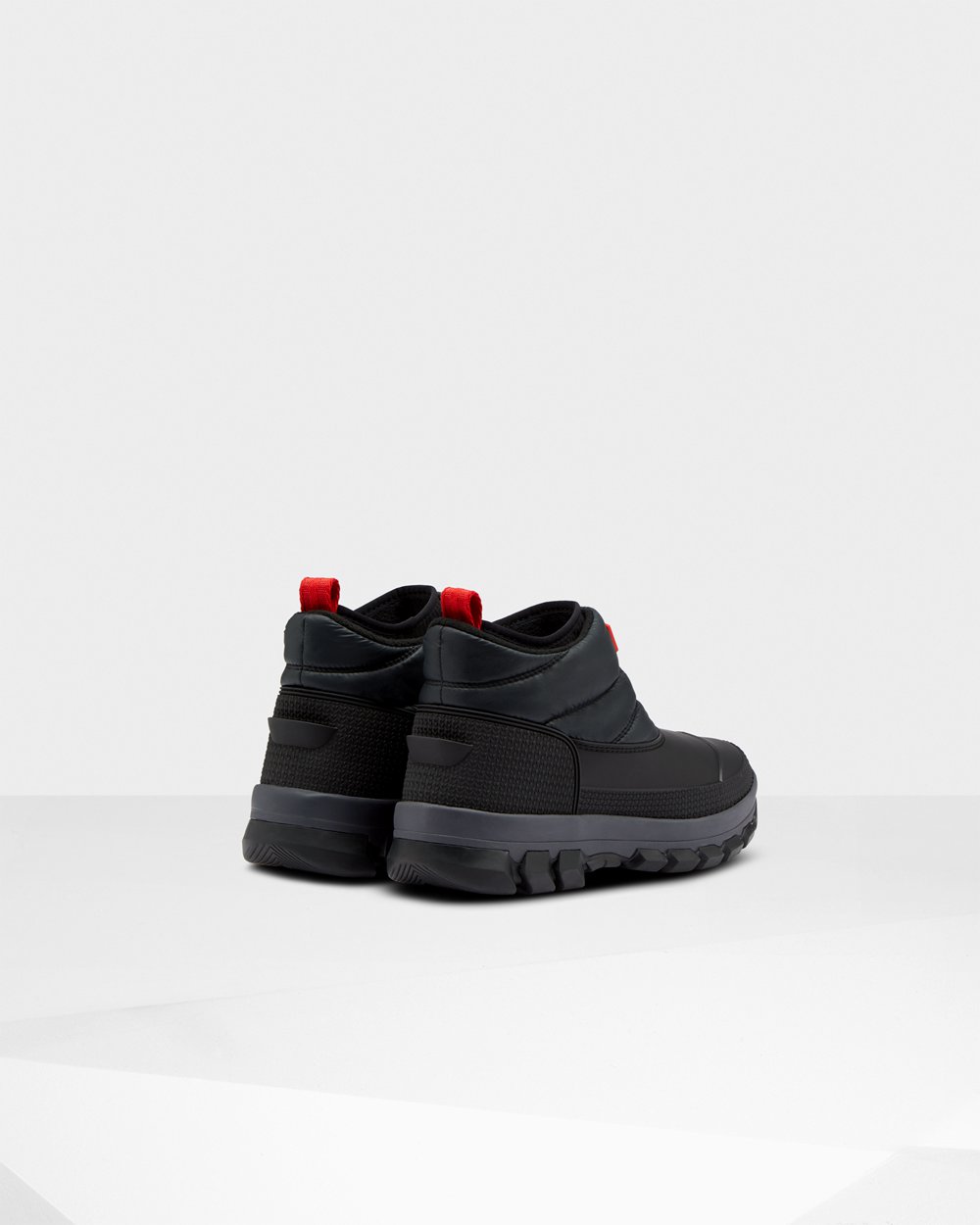 Botas De Neve Hunter Feminina Pretas - Original Insulated Ankle - 82UMZLBVC